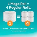 Angel Soft Evergreen Scent Toilet Paper, 8 Mega Rolls