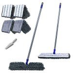 Masthome Microfiber Flip Mop with Washable Pads