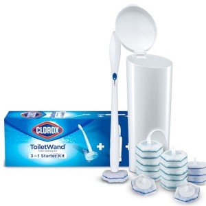 Clorox ToiletWand Disposable Cleaning System with Caddy