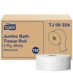 Tork Jumbo 2-Ply Bath Tissue Roll Case of 12