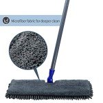 Masthome Microfiber Flip Mop with Washable Pads