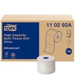Tork High-Capacity Advanced Toilet Paper Roll, White