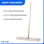 Tidy Tools 36" Commercial Dust Mop and Sweeper