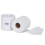 Tork Advanced 2-Ply Bath Tissue Roll, 500 Sheets