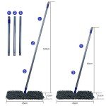 Masthome Microfiber Flip Mop with Washable Pads