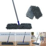Masthome Microfiber Flip Mop with Washable Pads