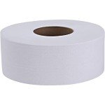 Genuine Joe Jumbo 2-Ply Bath Tissue Dispenser Rolls
