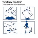 Tork High-Capacity Advanced Toilet Paper Roll, White