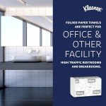 Kleenex® Multifold Paper Towels, 1-Ply, White