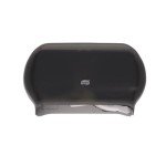 Tork Twin Roll Toilet Paper Dispenser - Smoke