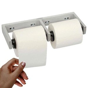 Bobrick Classic Toilet Tissue Dispenser for Two Rolls