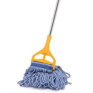 3-Pack 56-Inch Stainless Steel Mop Handles with Heads