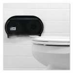 Tork Twin Roll Toilet Paper Dispenser - Smoke
