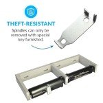 Bobrick Classic Toilet Tissue Dispenser for Two Rolls