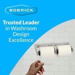 Bobrick Classic Toilet Tissue Dispenser for Two Rolls