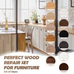 Wood Scratch Repair Kit - 36 Piece Set