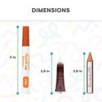 Katzco Furniture Repair Kit: 34 Wood Markers & Wax Sticks