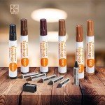 Katzco Furniture Repair Kit: 34 Wood Markers & Wax Sticks
