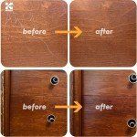 Katzco Furniture Repair Kit: 34 Wood Markers & Wax Sticks