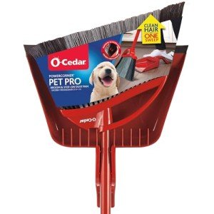O-Cedar Pet Pro PowerCorner Broom and Dustpan Set