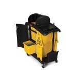 Rubbermaid High Capacity Janitorial Cart with Wheels
