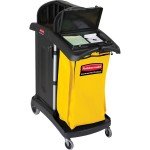 Rubbermaid High Capacity Janitorial Cart with Wheels