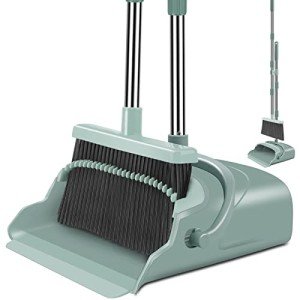 Kelamayi Large Broom and Dustpan Set in Green