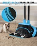 Broom and Dustpan Set with Extension Pole