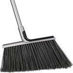 Heavy-Duty Indoor/Outdoor Angle Broom with 58" Handle