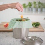 Hippo Sak Compostable Food Scrap Bags, 80 Pack