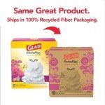 Glad ForceFlex 13 Gallon Kitchen Trash Bags - 110 Count
