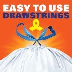 Hefty Strong 13 Gallon Drawstring Kitchen Trash Bags