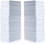 Simpli-Magic White Cotton Shop Towels, 150 Count