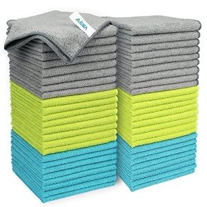 AIDEA Microfiber Cleaning Cloths - 50 Pack