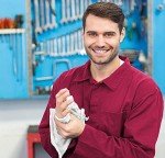 Simpli-Magic White Cotton Shop Towels, 150 Count