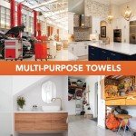 Arkwright TT60 Heavy Duty Terry Towels - 60 Pack