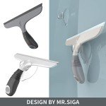 MR.SIGA Multi-Purpose Silicon Squeegee, 10 Inch