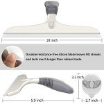 MR.SIGA Multi-Purpose Silicon Squeegee, 10 Inch