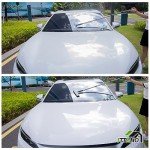 ITTAHO 12" Window Cleaning Squeegee & Scrubber