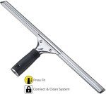 Unger 16 Inch Professional Steel Squeegee with Rubber