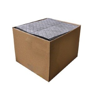 Spilfyter Gray Universal Sorbent Absorbent Pads - Case of 100