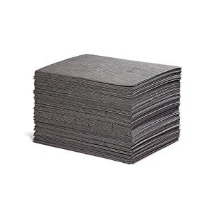 PIG Premium Oil Absorbent Mat Pads - 100 Count