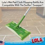 LOLA Wet Mopping Pad Refills - 72 Count