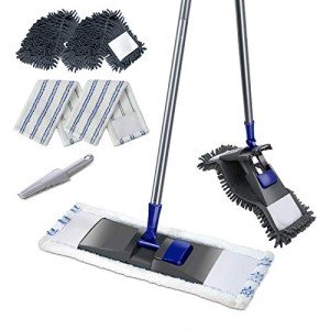 Mastertop Microfiber Mop with 4 Refills & Extendable Handle