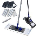 Mastertop Microfiber Mop with 4 Refills & Extendable Handle