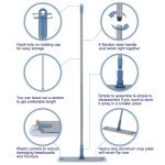 18'' Microfiber Mop with Extendable Handle and Pads