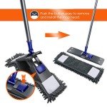 Mastertop Microfiber Mop with 4 Refills & Extendable Handle