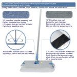 18'' Microfiber Mop with Extendable Handle and Pads
