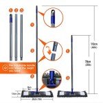 Mastertop Microfiber Mop with 4 Refills & Extendable Handle