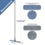18'' Microfiber Mop with Extendable Handle and Pads